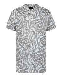 Givenchy Mens Oversized T-Shirt In Printed Cotton