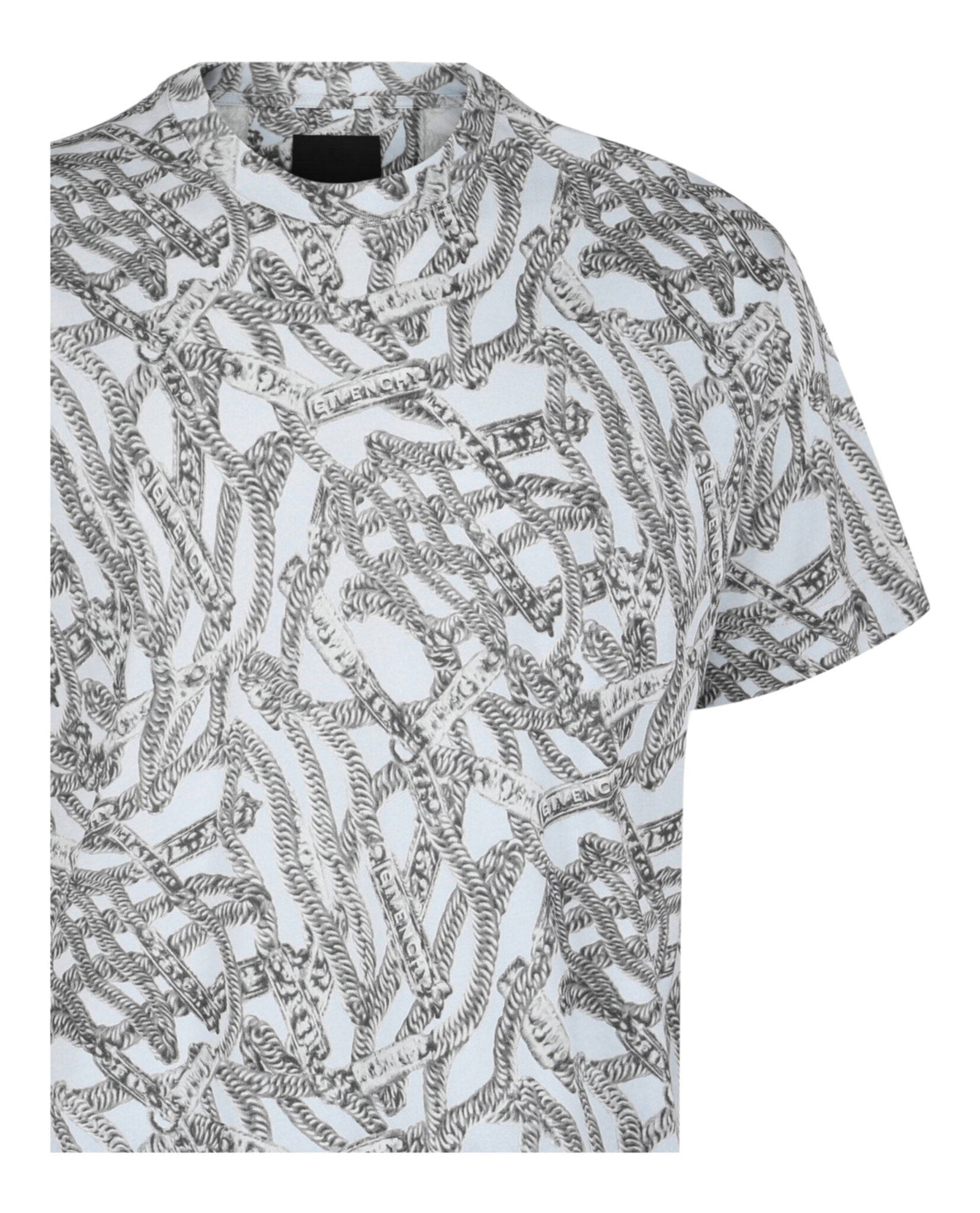 Givenchy Mens Oversized T-Shirt In Printed Cotton