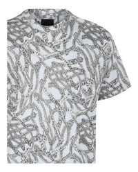 Givenchy Mens Oversized T-Shirt In Printed Cotton