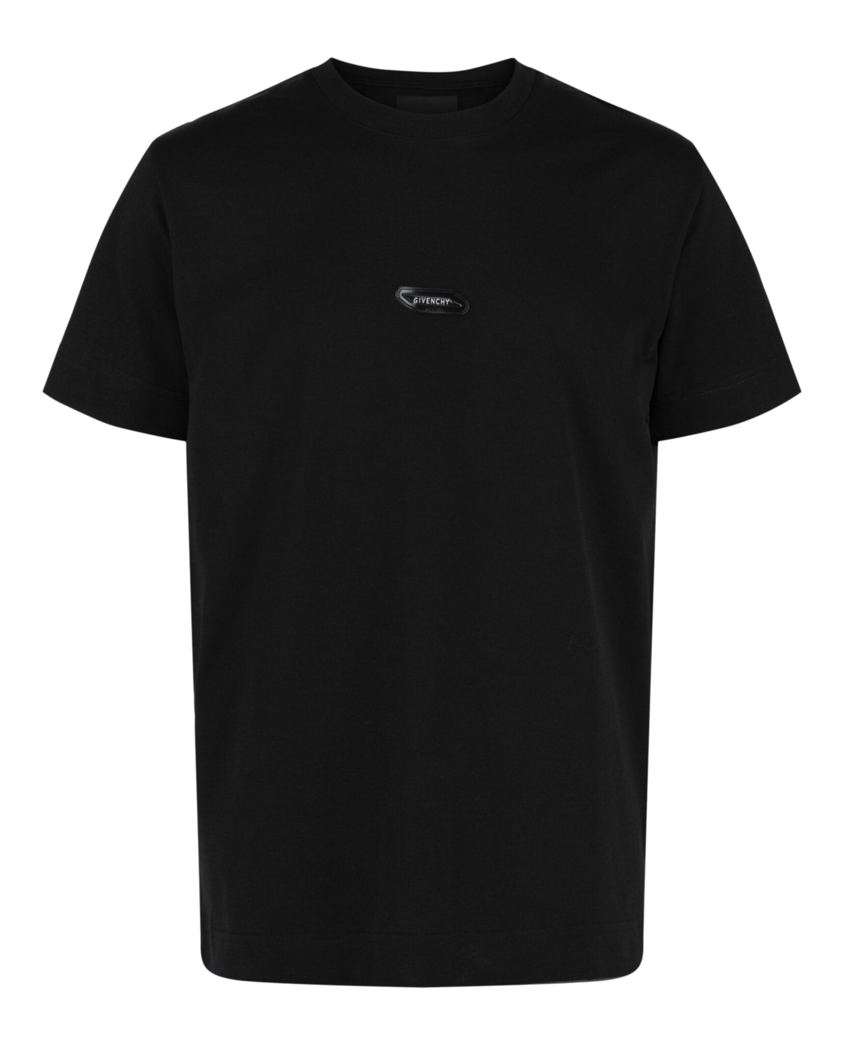 Givenchy Mens Logo Crewneck Short-Sleeve T-Shirt Black