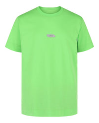 Givenchy Mens Logo Crewneck Short-Sleeve T-Shirt Bright Green