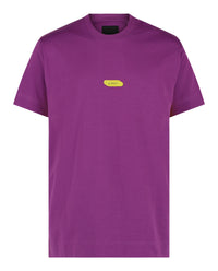 Givenchy Mens Logo Crewneck Short-Sleeve T-Shirt Grape
