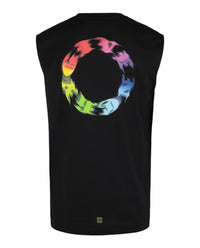 Givenchy Mens Logo Circle Print Slim-Fit T-Shirt