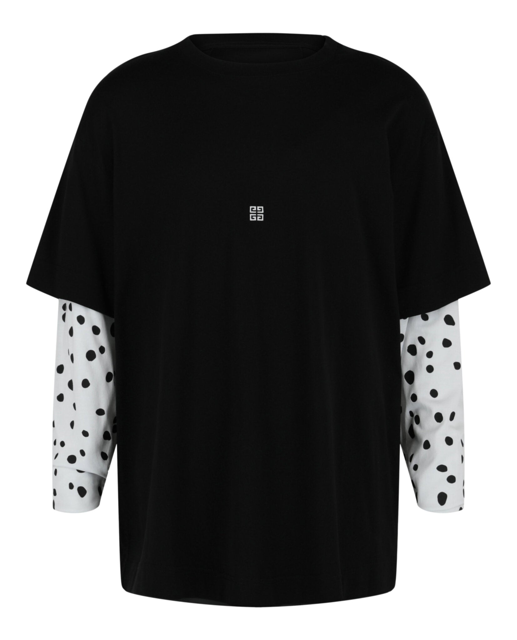 Givenchy Mens 4G Layered Long Sleeve T-Shirt