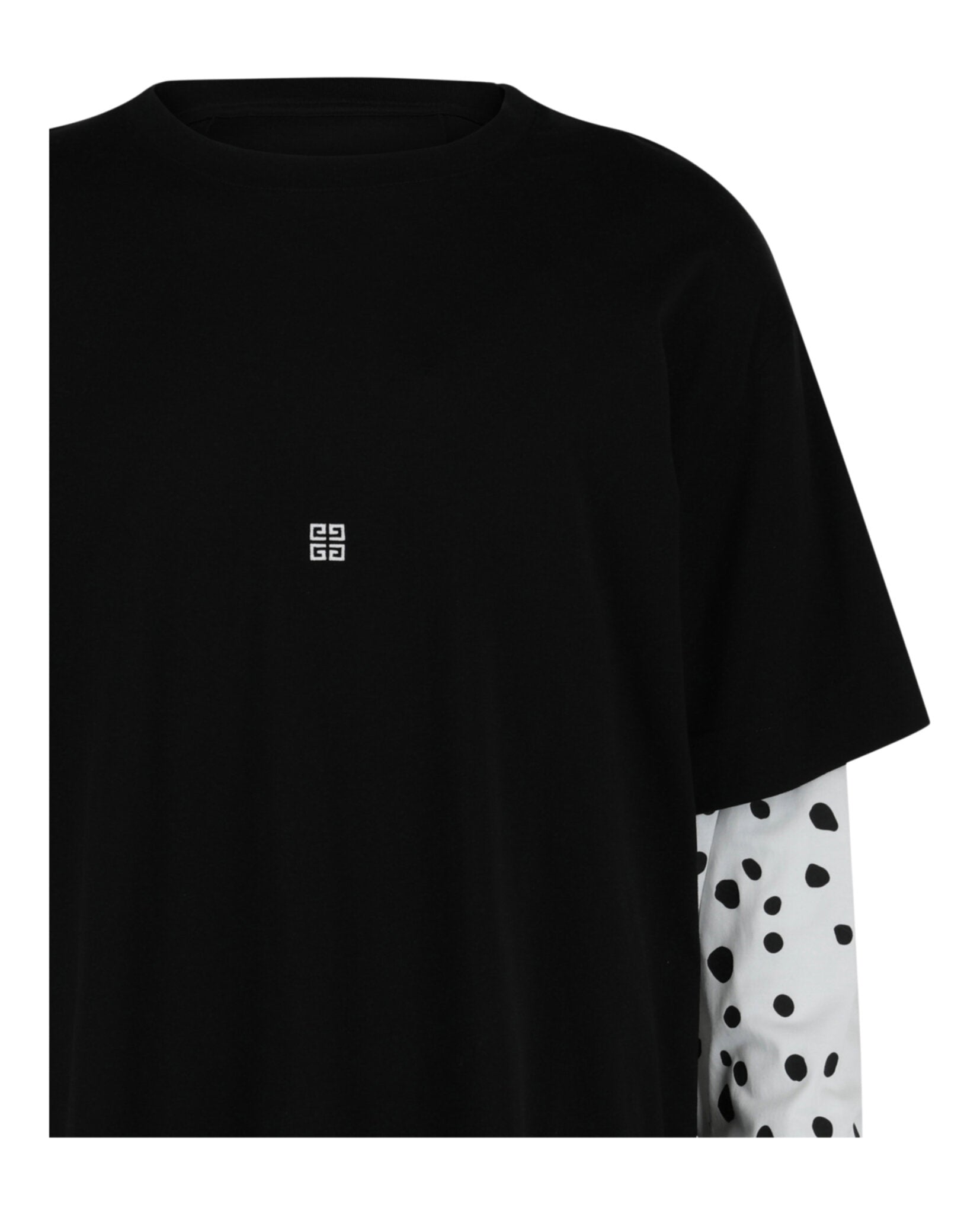 Givenchy Mens 4G Layered Long Sleeve T-Shirt