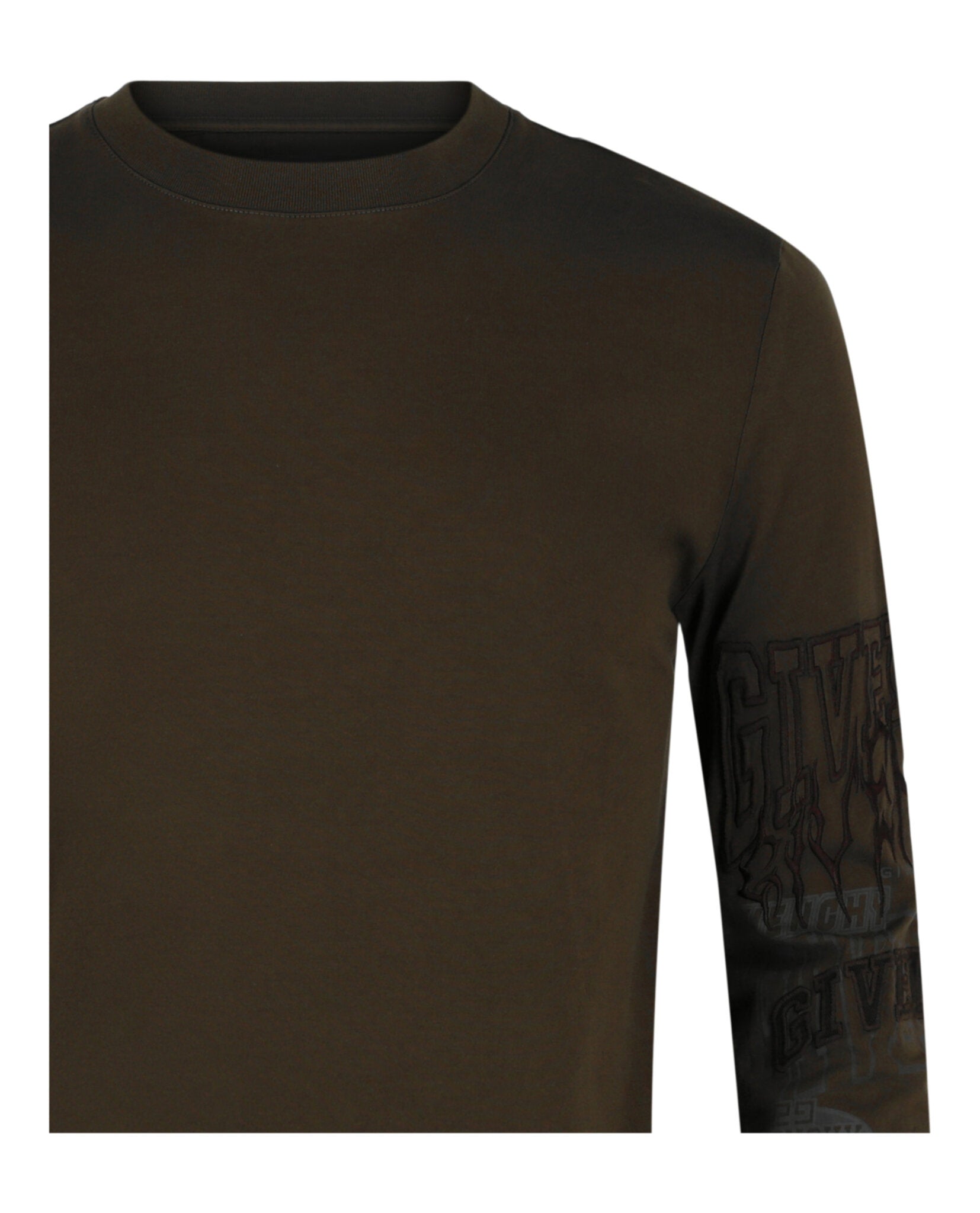 Givenchy Mens Long Sleeve Graphic T-Shirt