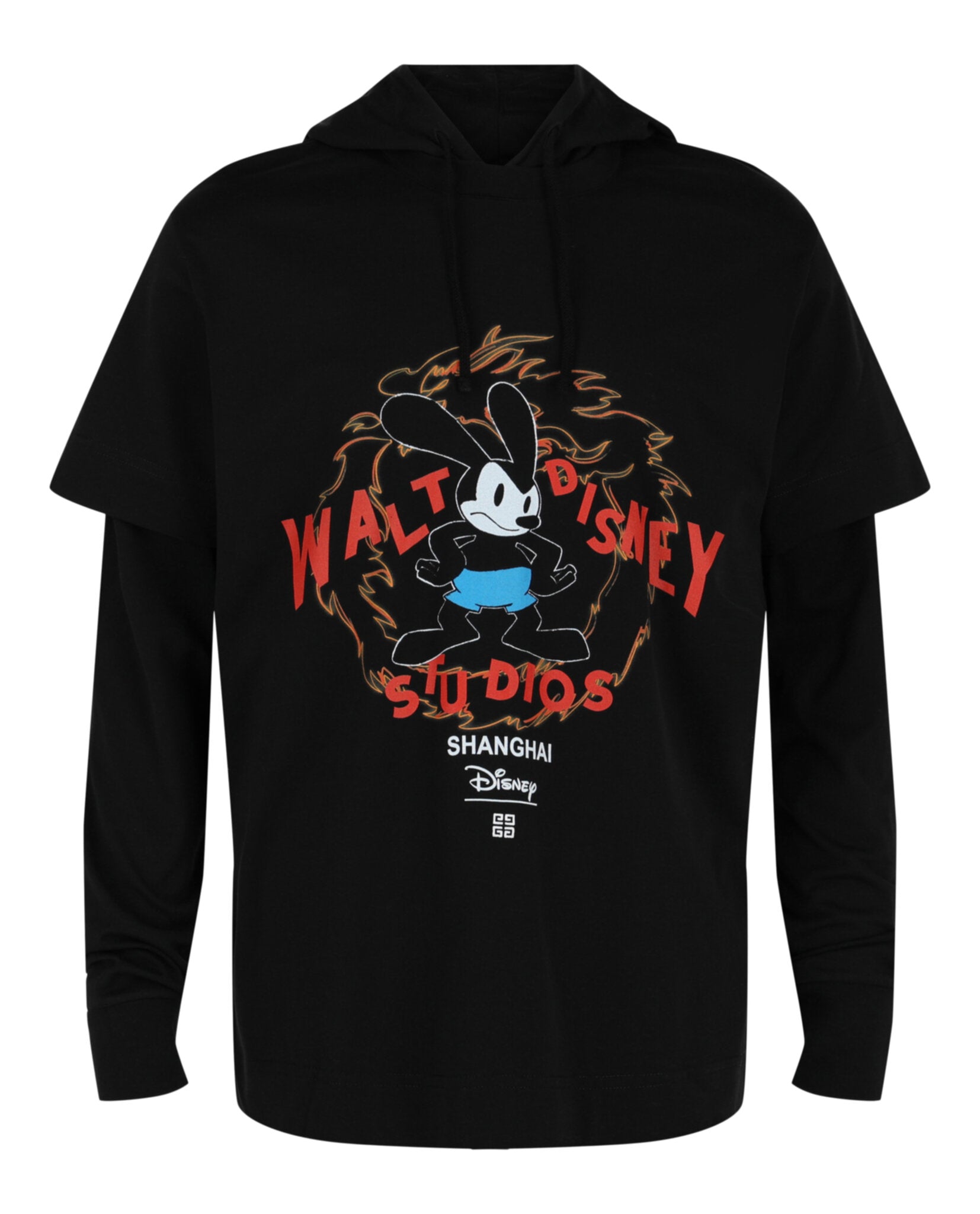Givenchy Mens GIVENCHY x Disney Oswald Hooded T-Shirt