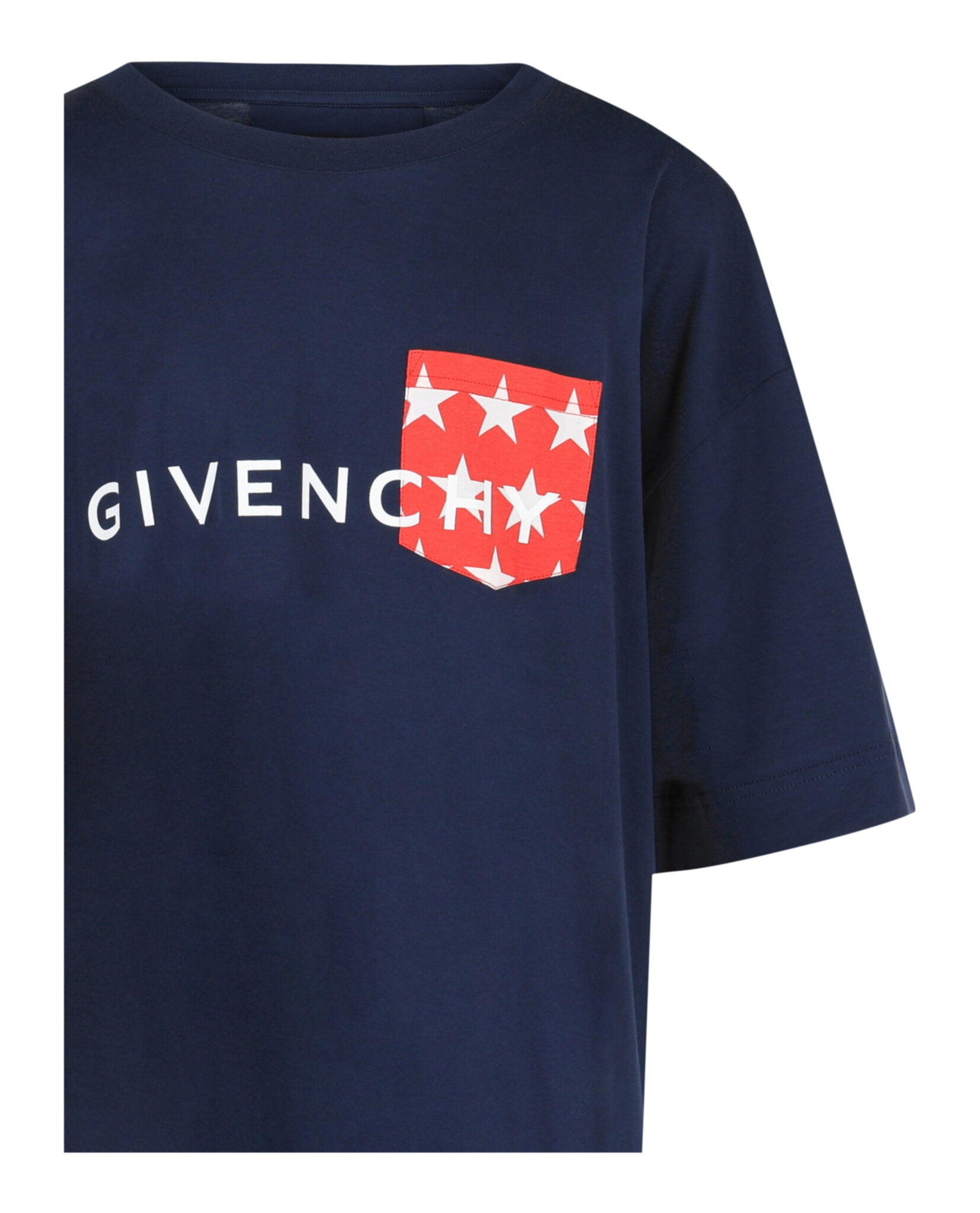 Givenchy Mens US Flag Graphic T-Shirt