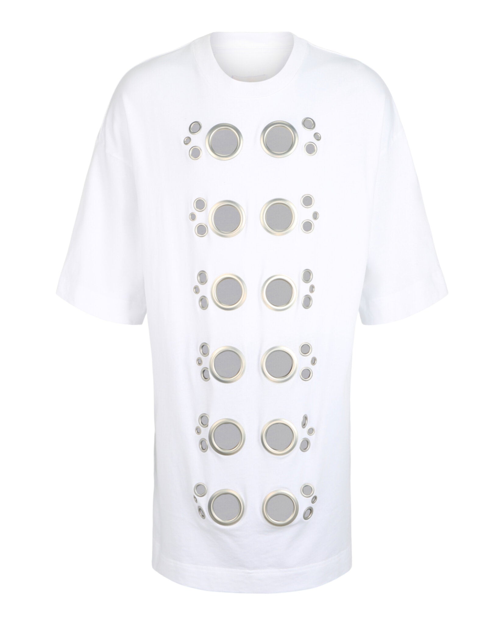 Givenchy Givenchy Mens Eyelet Oversized T-Shirt