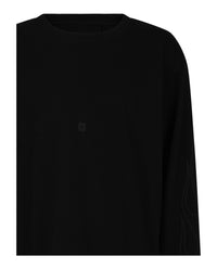 Givenchy Mens Flame-Graphic Long Sleeve T-Shirt
