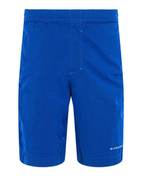 Givenchy Mens Logo Embroidered Swim Shorts