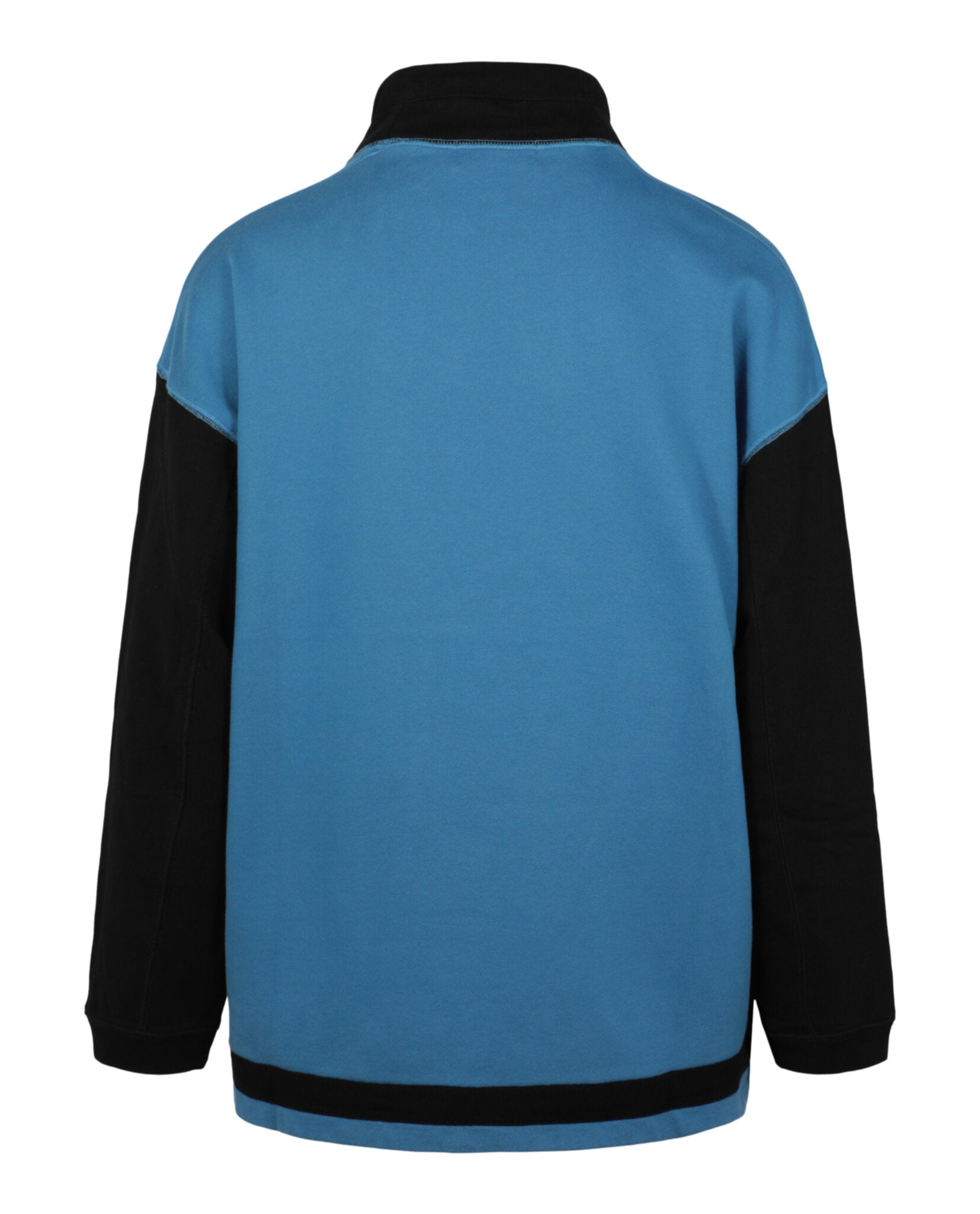 AMBUSH Mens Logo Patch Mockneck Sweatershirt