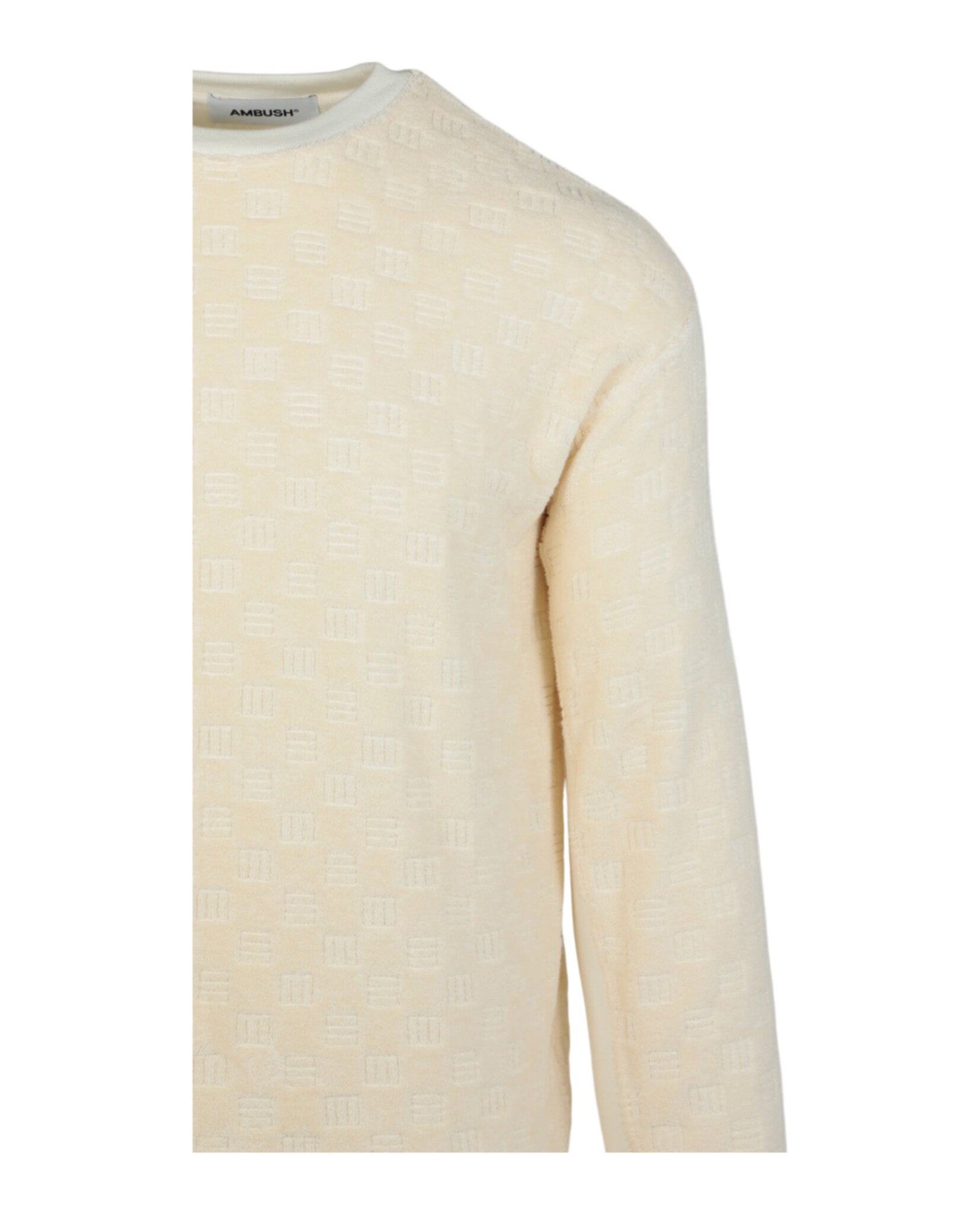AMBUSH Mens Monogram Crewneck Sweatshirt