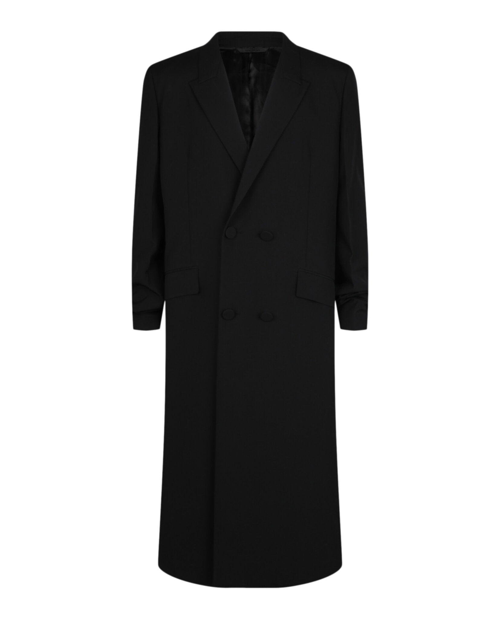 Givenchy Mens Slim-Fit Double Breasted Coat