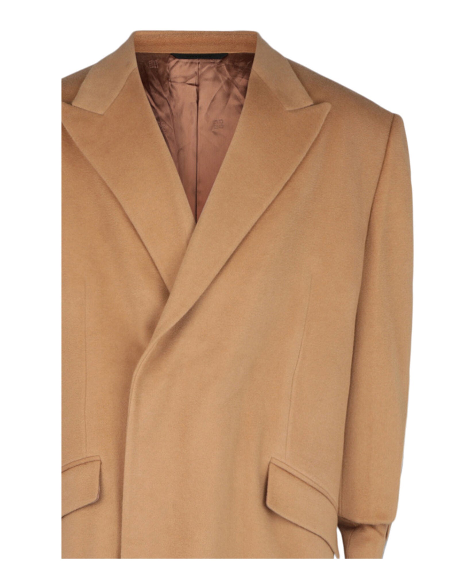 Givenchy Mens Wool Blend Long Coat