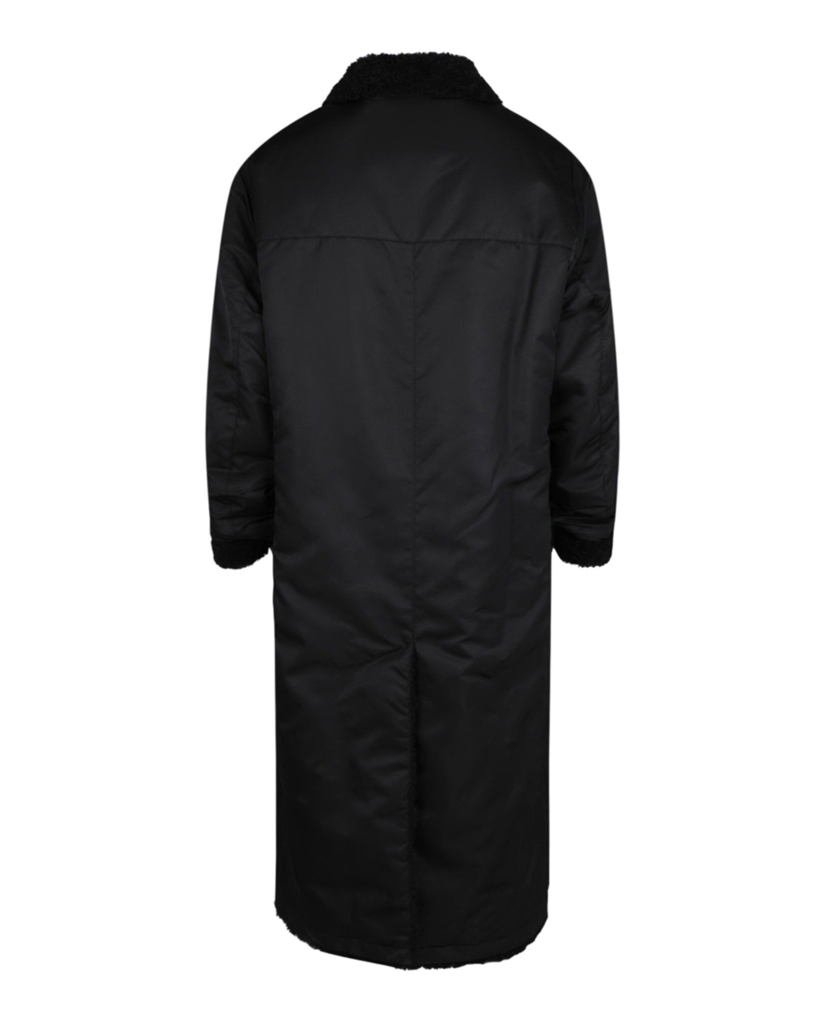 Givenchy Givenchy Mens Nylon And Shearling Trench Coat