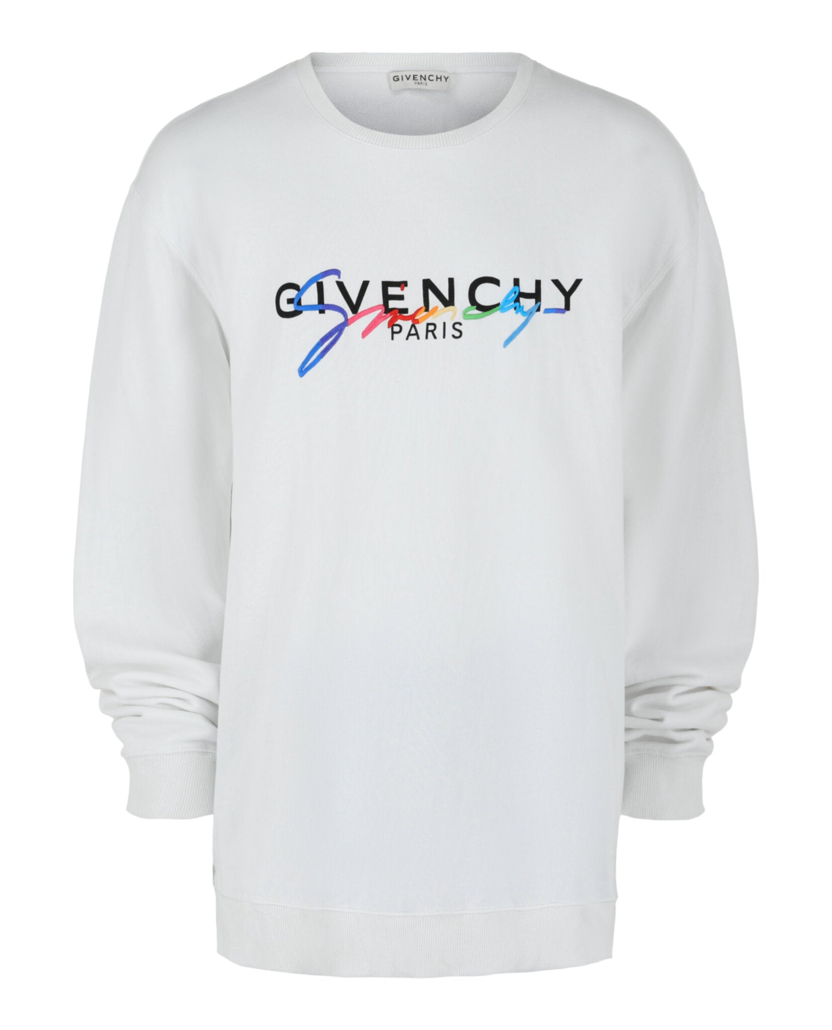 Givenchy Givenchy Mens Logo Embroidered Sweatshirt