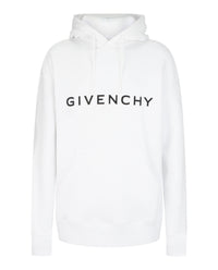 Givenchy Mens Slim-Fit Logo Print Hoodie