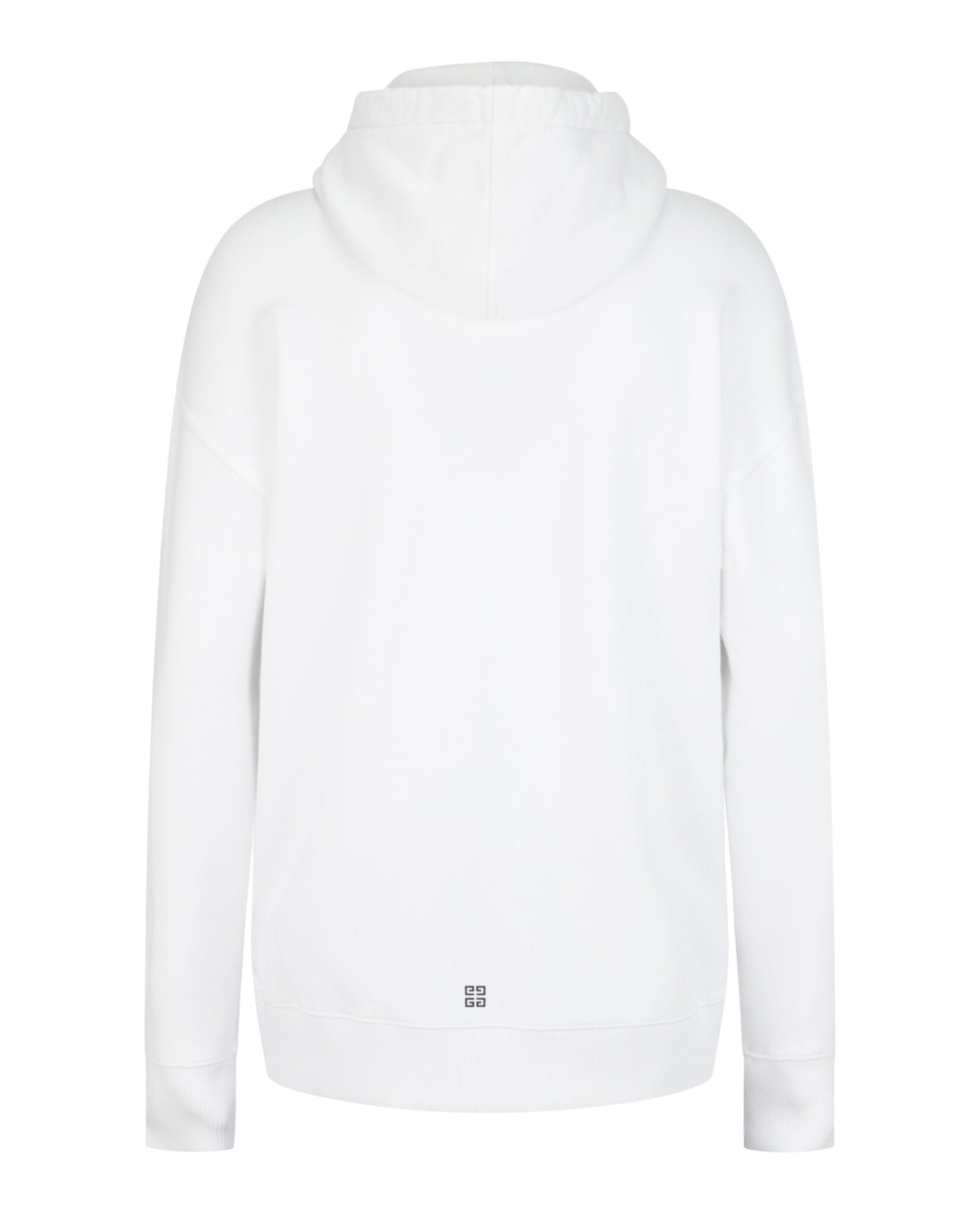 Givenchy Mens Slim-Fit Logo Print Hoodie
