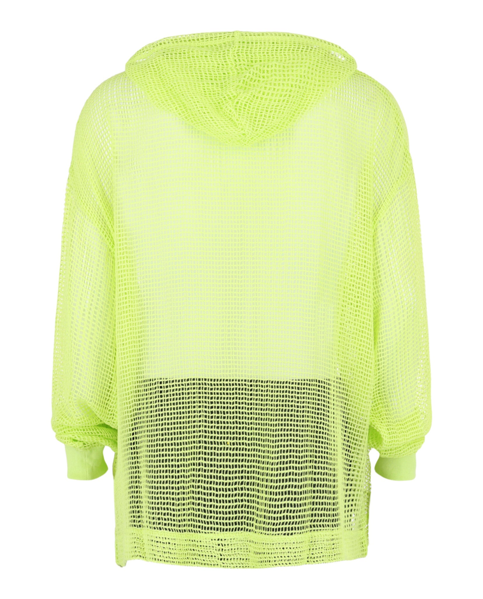 Givenchy Mens Hooded Mesh Long Sleeve T-Shirt