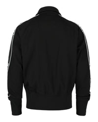 Givenchy Mens Logo Tape Zipped Jacket