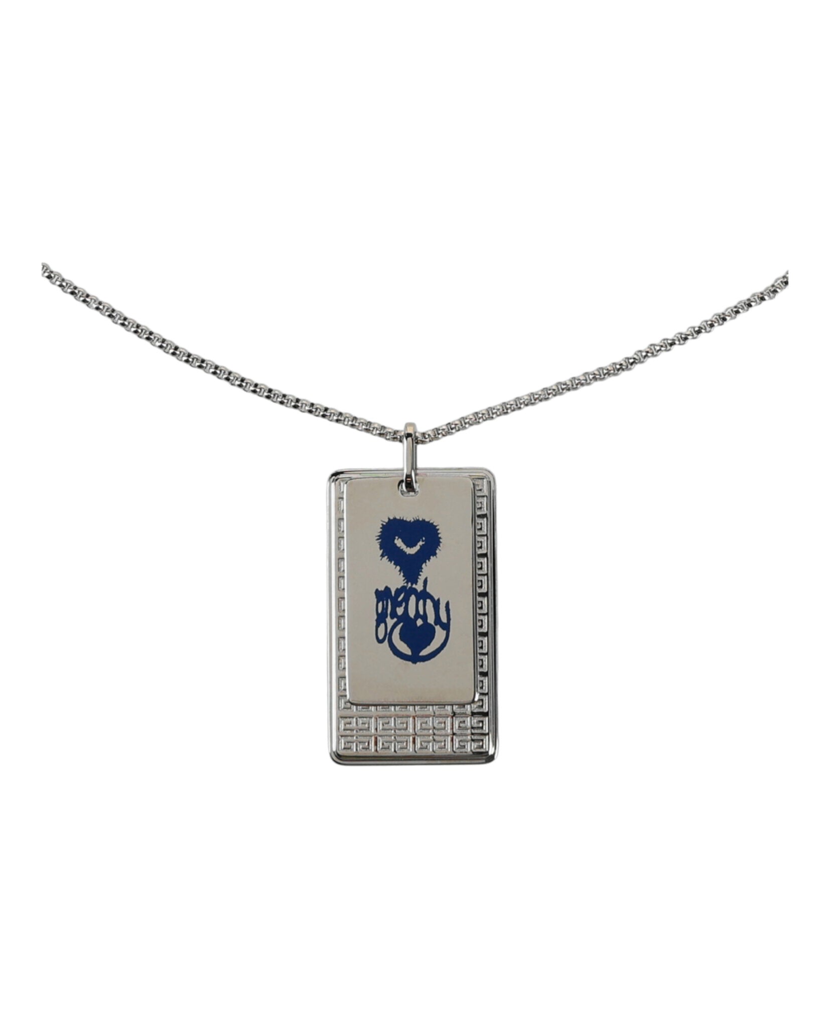 Givenchy Mens CVD Double Tag Necklace