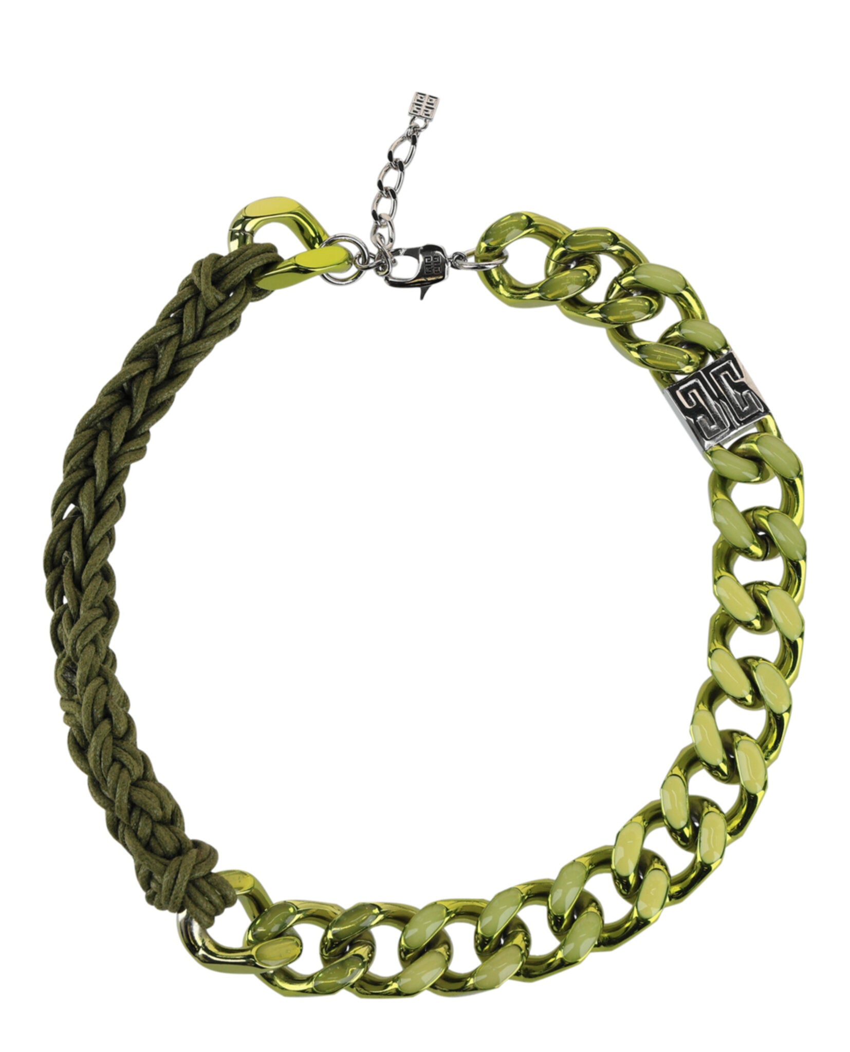 Givenchy Mens Mixed Medium Chain-Link Necklace