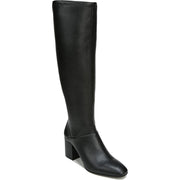 Tribute Womens Wide Calf Faux Leather Mid-Calf Boots