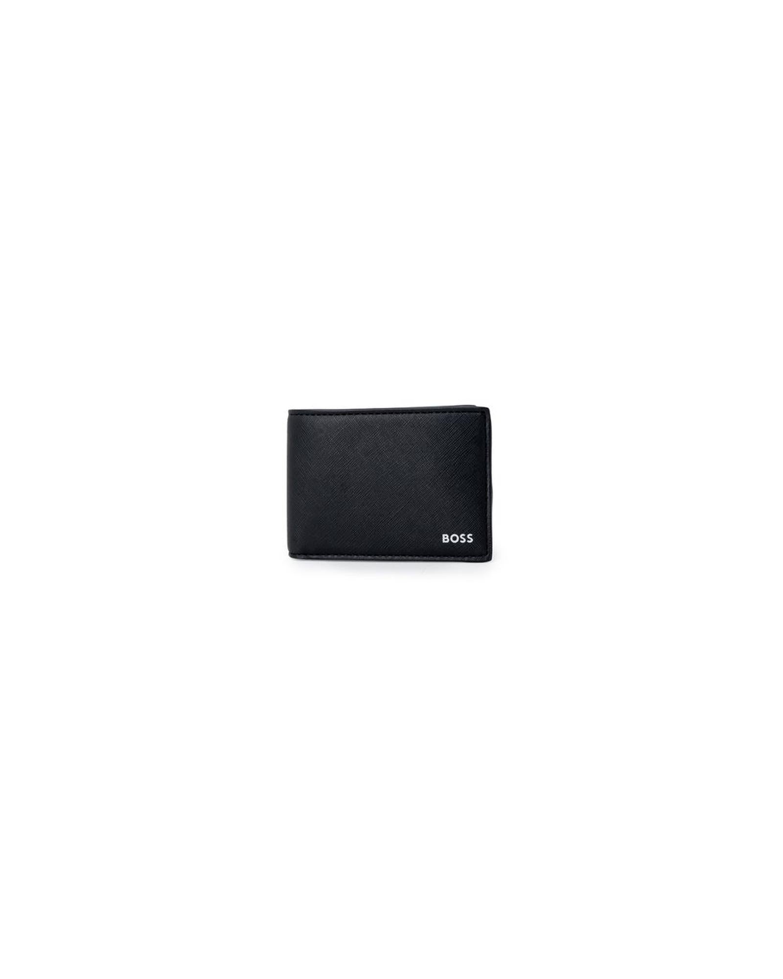 Hugo Boss Boss Leather Wallet Men Black