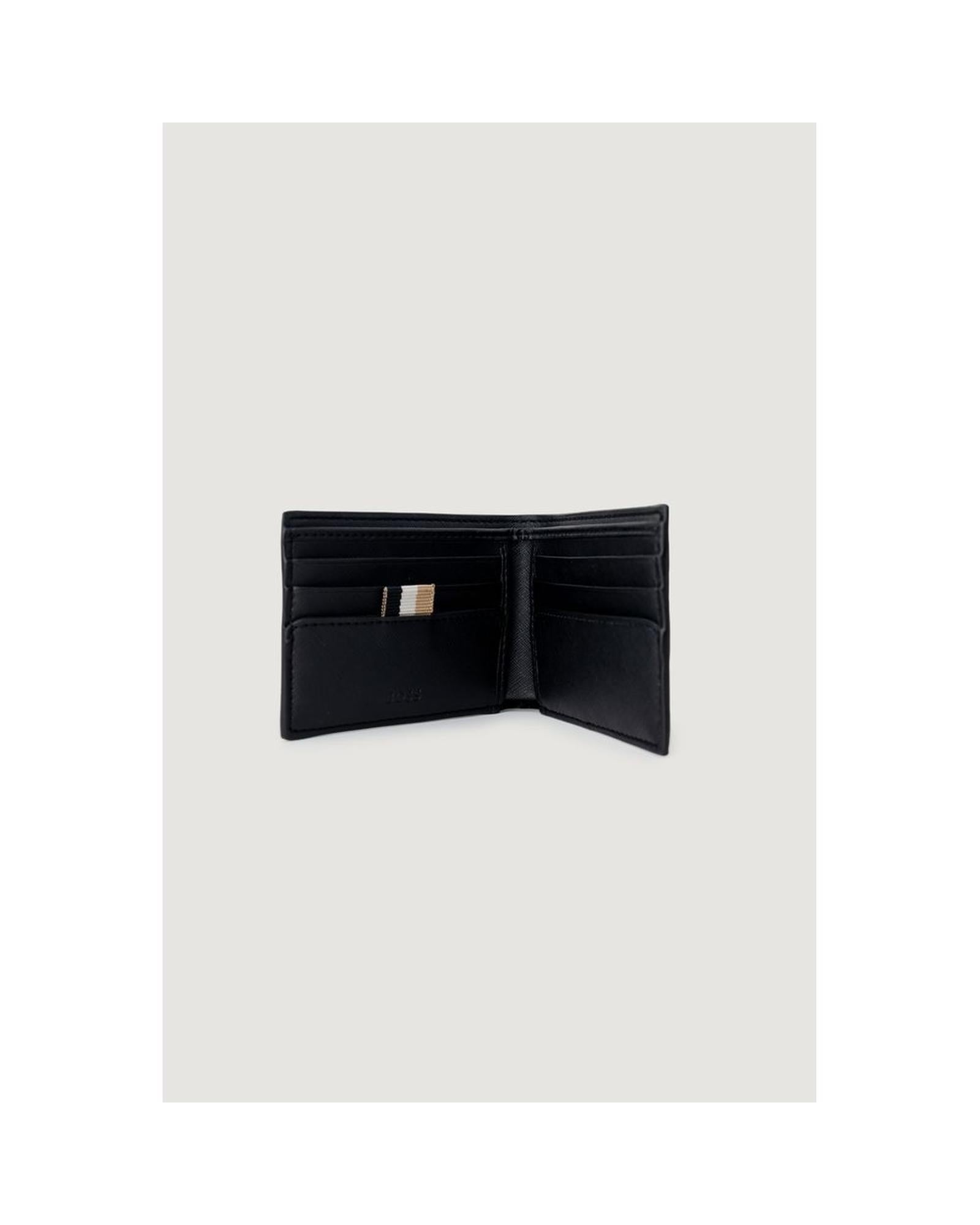 Hugo Boss Boss Leather Wallet Men Black