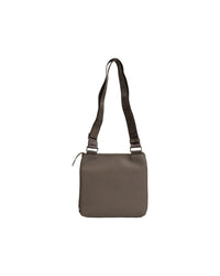 Hugo Boss Leather Messenger Bag Men Green