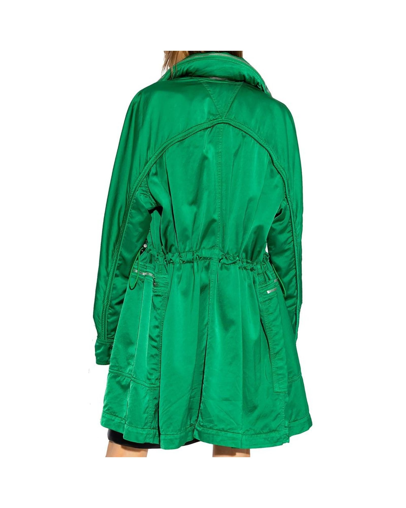 ジャケット BOTTEGA VENETA Women Jackets 816645V1LE0 9523 Green Bottega Veneta - Green Abstract Chenille Jacket | Mitchell