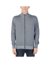 Hugo Boss Casual ZipUp Cardigan 50410116 001 Men Gray