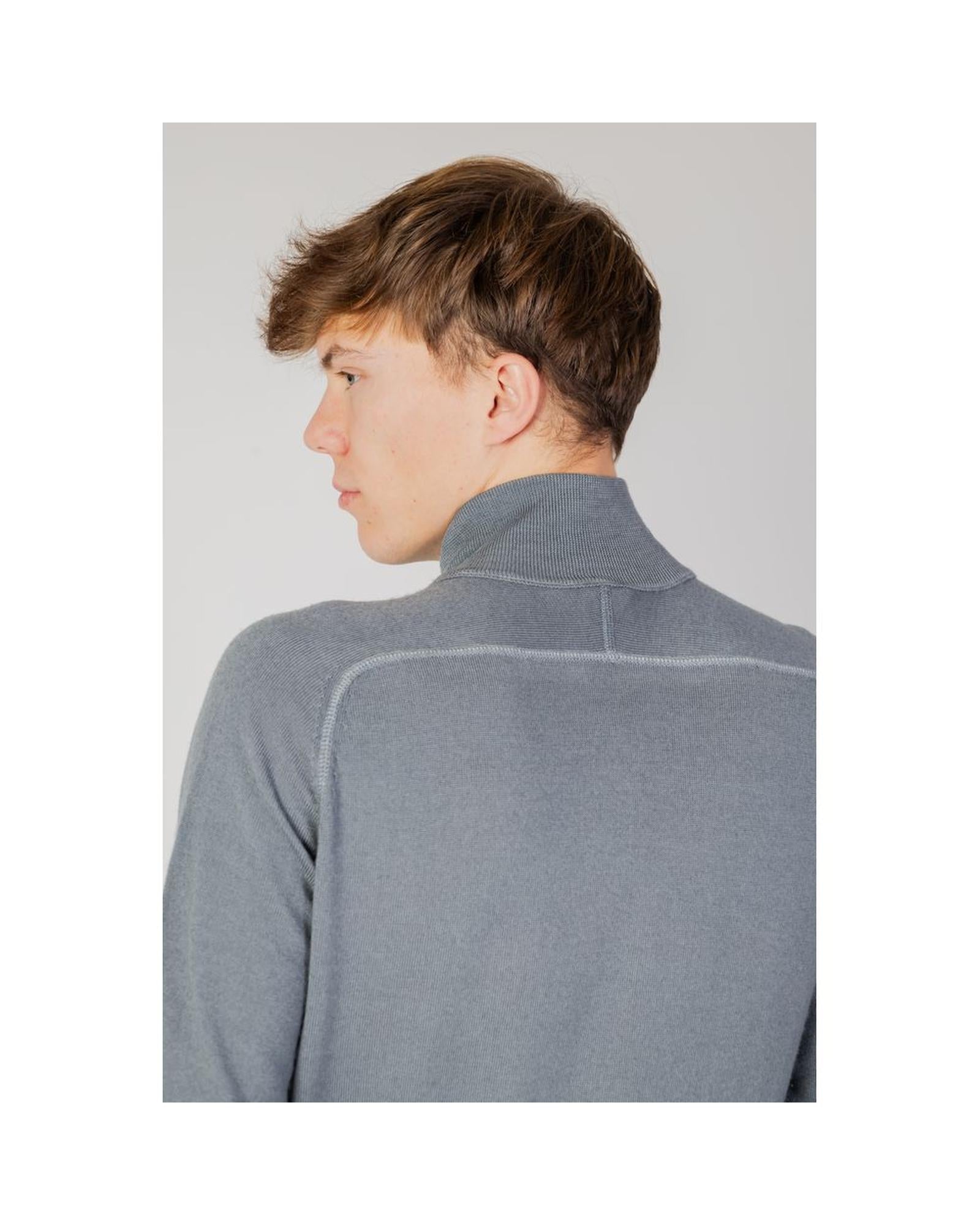 Hugo Boss Casual ZipUp Cardigan 50410116 001 Men Gray