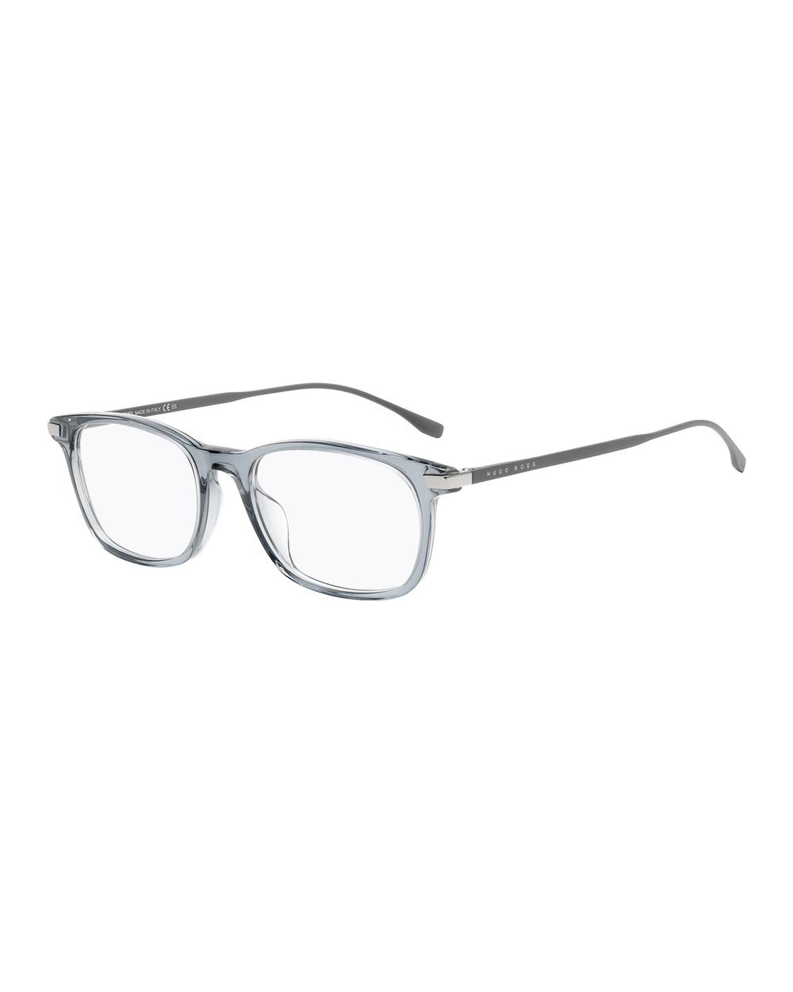 Hugo Boss BOSS 0989 KB7 Grey Eyeglasses Men Bicolor Frames