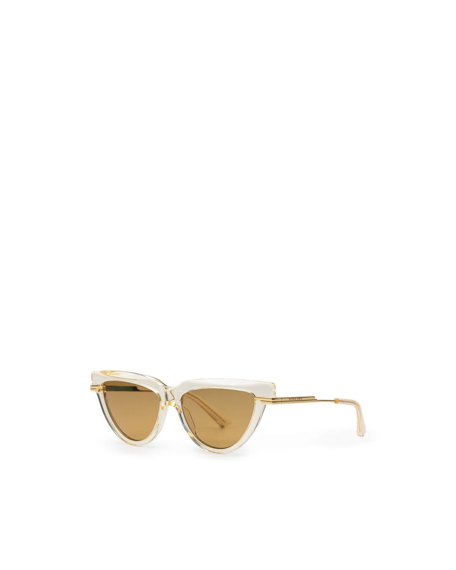 Bottega Veneta Acetate Square Frame Sunglasses