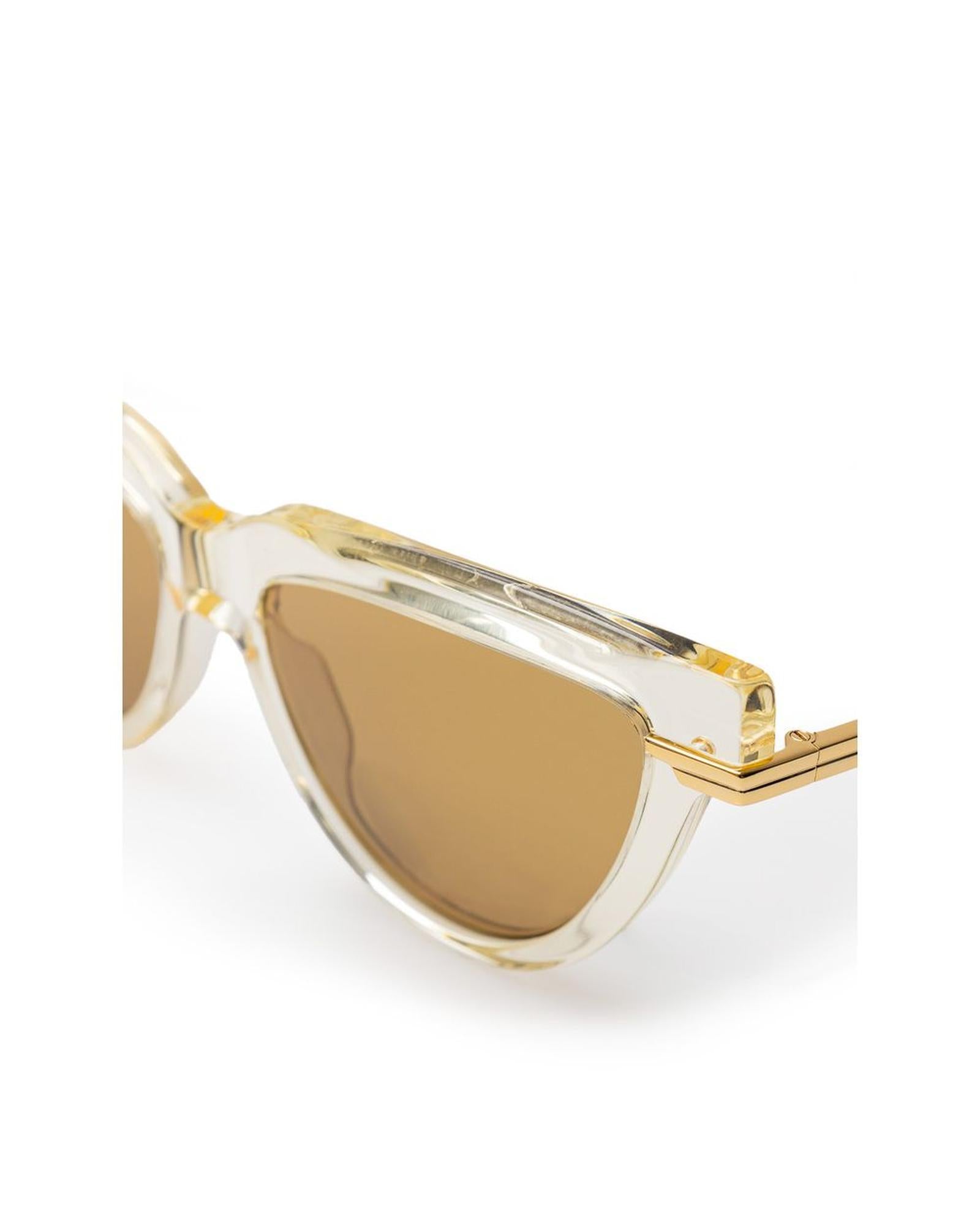 Bottega Veneta Acetate Square Frame Sunglasses