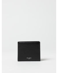 Dolce & Gabbana Leather Wallet Men Black