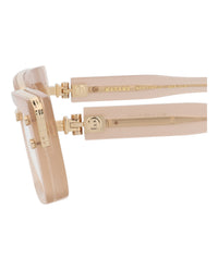 Balmain Womens Cat Eye Nude Nude Transparent Fashion Designer Eyewear