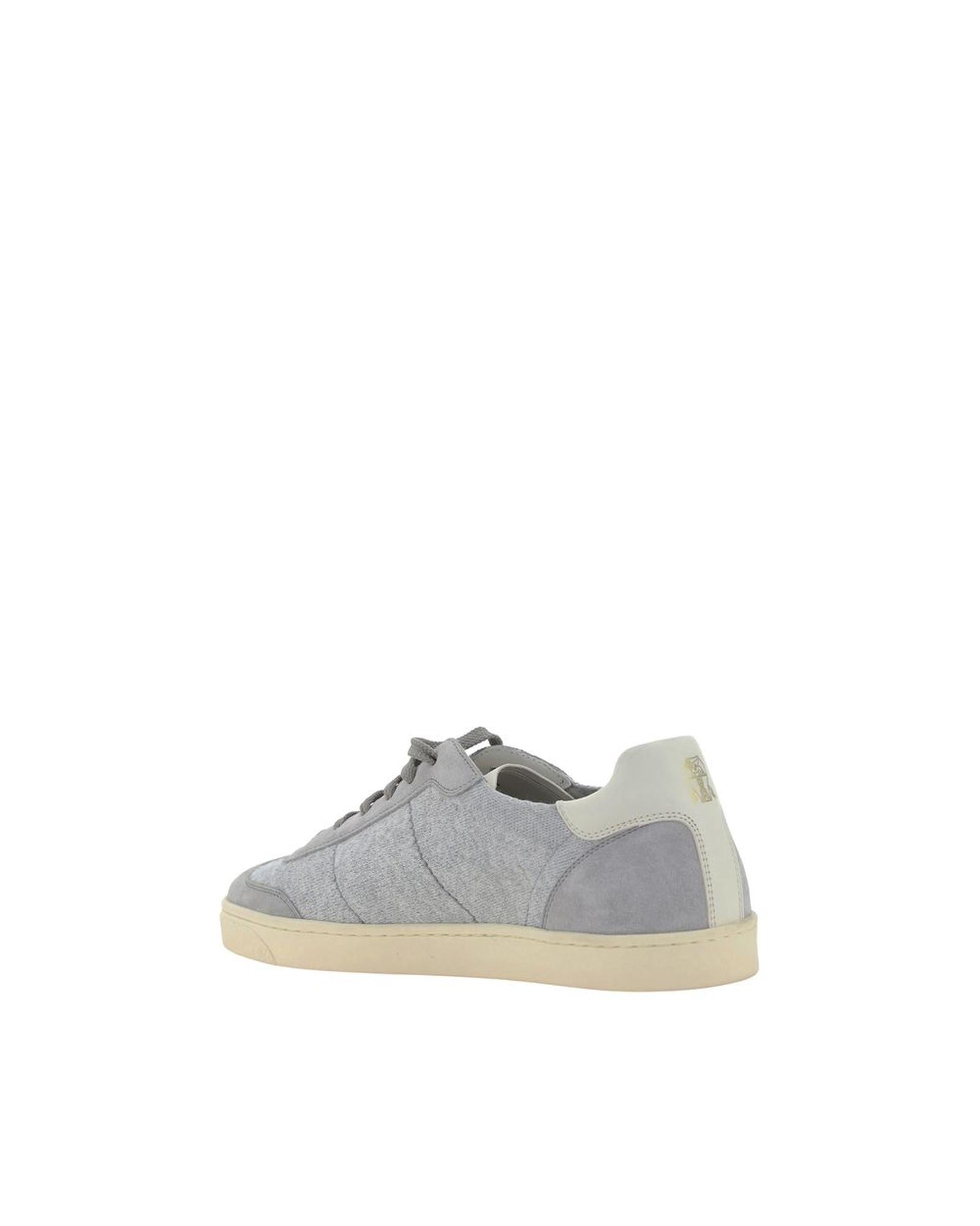 Brunello Cucinelli Felt Sneakers LowTop LaceUp