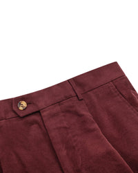 Brunello Cucinelli Textured Wool Single-Breasted Tailored Suit Bordeaux