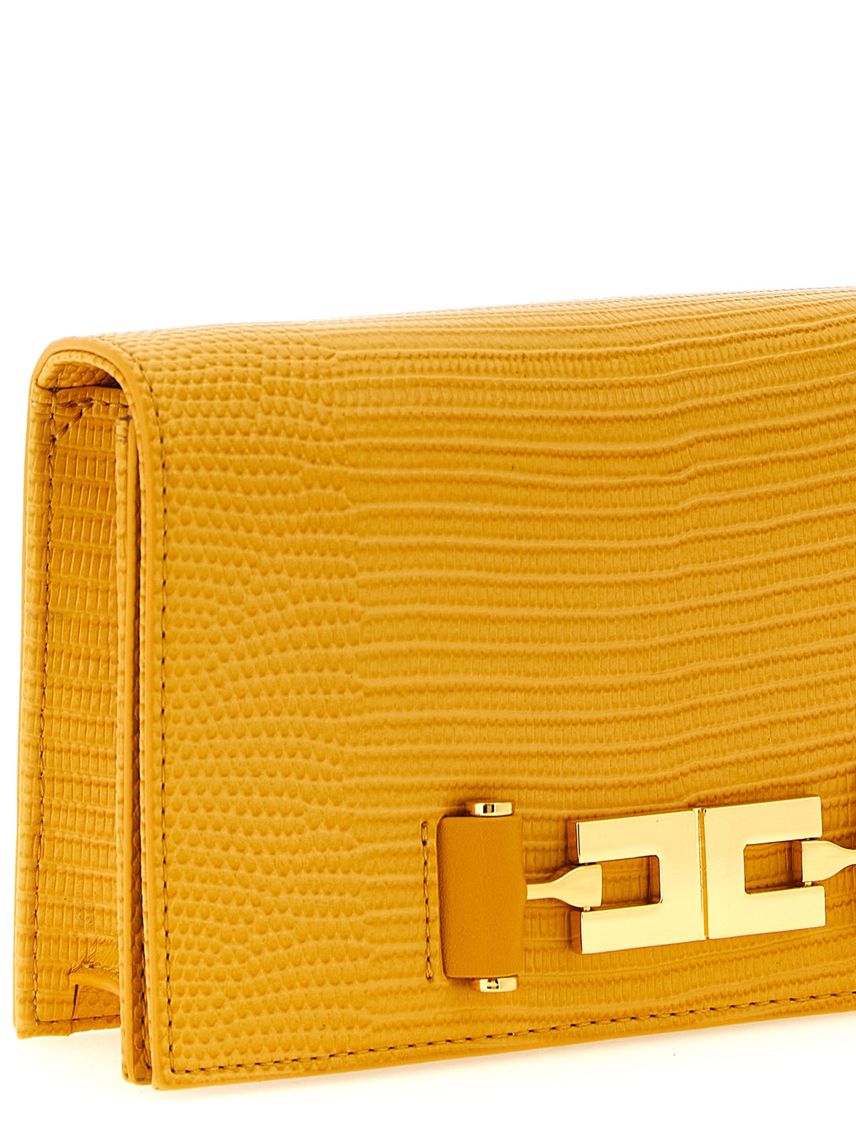 Elisabetta Franchi Women Lizard Print Crossbody Bag