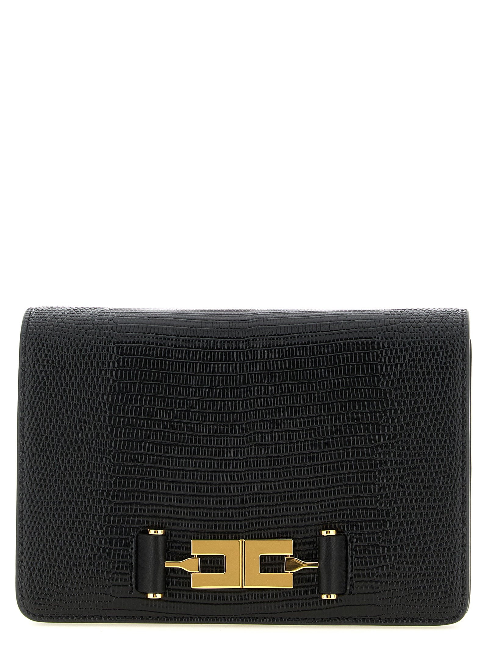 ELISABETTA FRANCHI Elisabetta Franchi Women Lizard Print Crossbody Bag