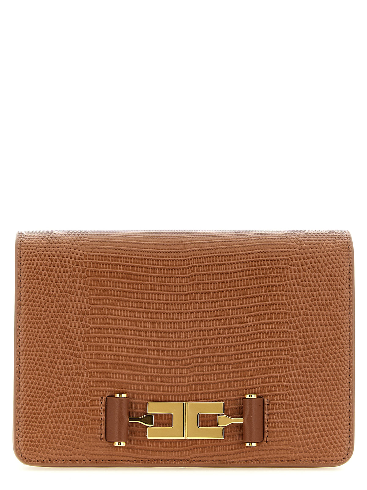 Elisabetta Franchi Women Lizard Print Crossbody Bag