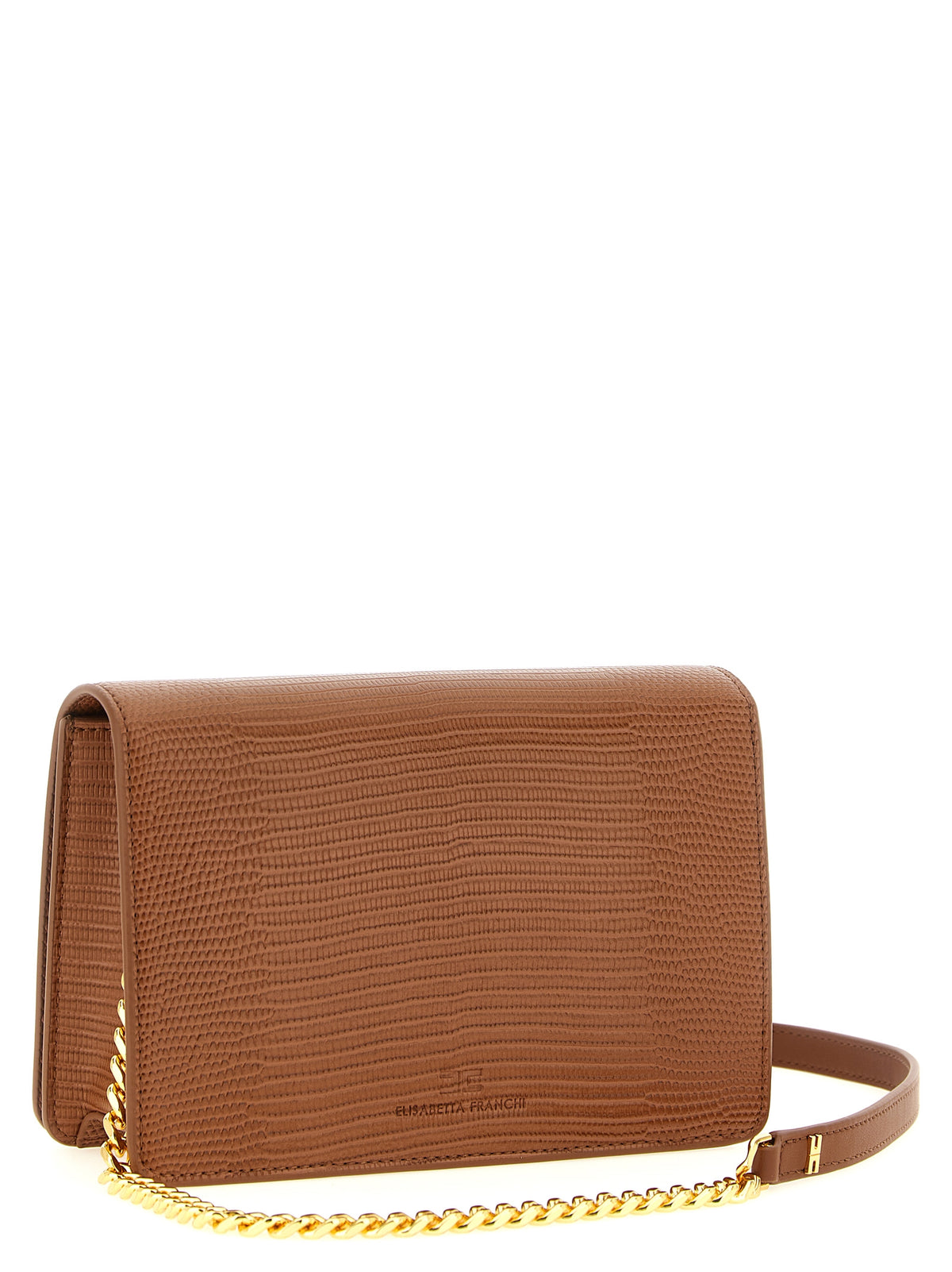 Elisabetta Franchi Women Lizard Print Crossbody Bag