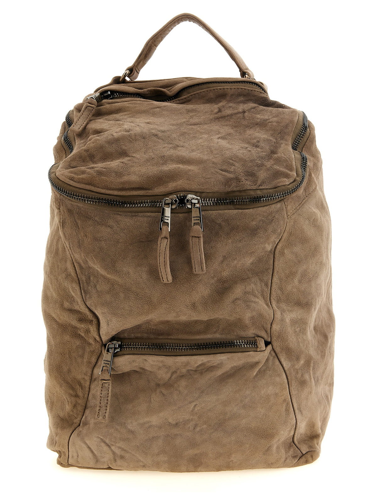 Giorgio Brato Men Leather Backpack
