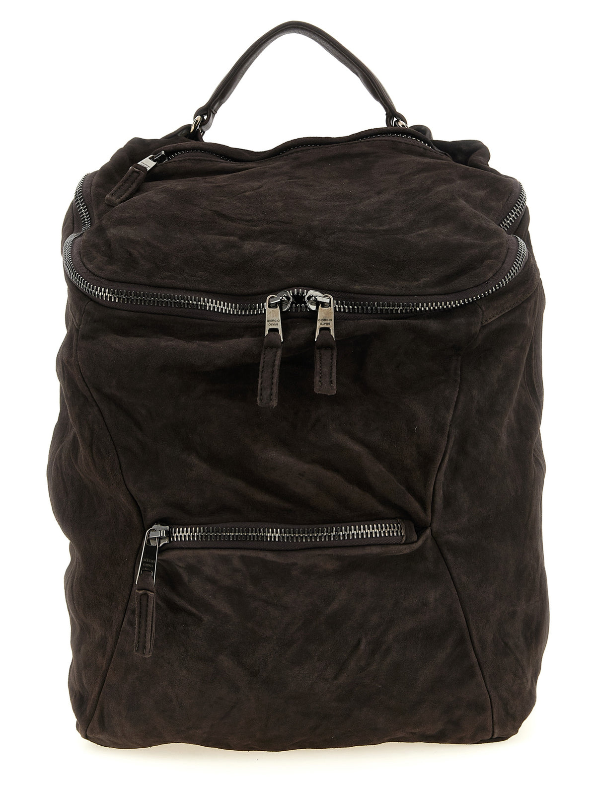 Giorgio Brato Men Leather Backpack