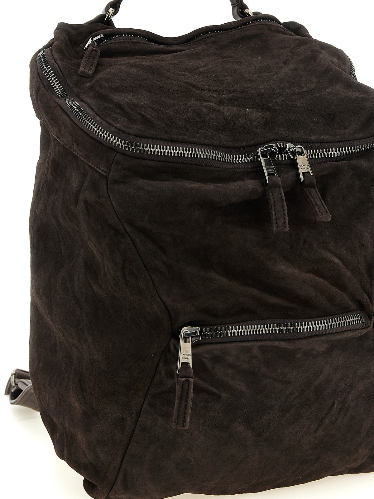 Giorgio Brato Men Leather Backpack