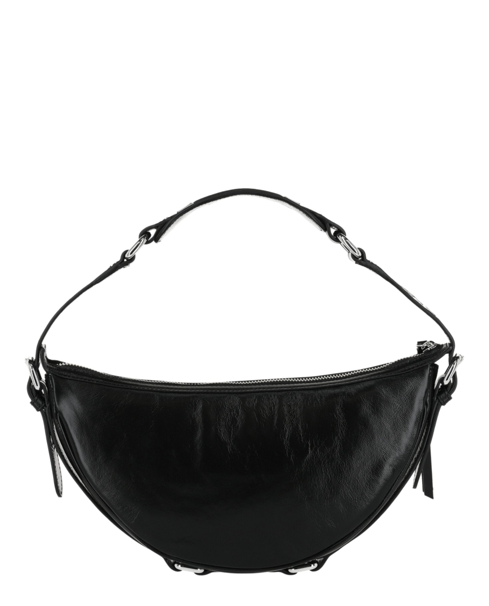 ByFar Womens Gib Creased Shoulder Bag
