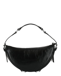 ByFar Womens Gib Creased Shoulder Bag